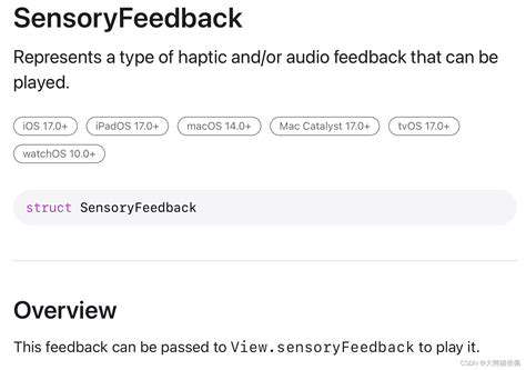 SensoryFeedback:BringingTouchBacktoLife